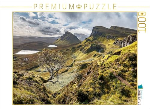 CALVENDO Puzzle Quiraing, Isle of Skye | 1000 Teile Lege-Größe 64 x 48 cm Foto-Puzzle für glückliche Stunden