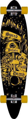 Speed Demon New Longboard Cruiser Board (schwarz, 34)