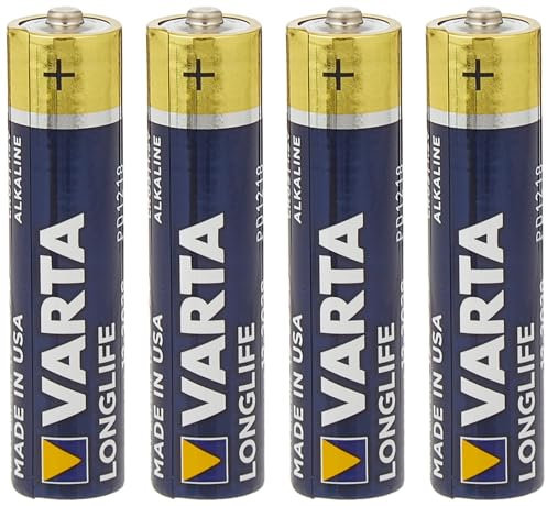 Varta Basic Line AAA Rechargeable Batteries 800 mAh - Pack of 4