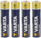 Varta - Batterie Basic Line AAA, 800 mAh, 4 pezzi