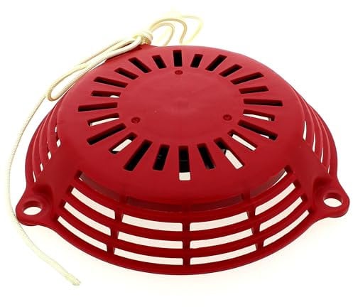 HONDA - Lanceur Complet Rouge avec Corde Longue pour Démarrage au Guidon - Pour Modèles GC135, GC160, GC190, GCV135, GCV160, GCV190 - Remplace Plusieurs Références - 0.230 m x 0.225 m x 0.070 m