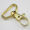 Karabinerhaken aus Metall, drehbar, 20/50 Stück, Schnallen für 25 mm breite Bänder Leder, Riemen, Gürtel gold