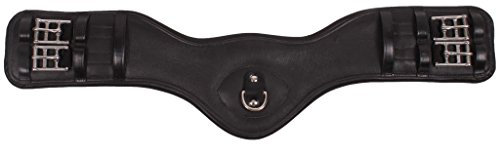 HORKA Dressurgurt Anatomisch Leder 80cm Sattelgurt Kurzgurt Gurt für Sattel