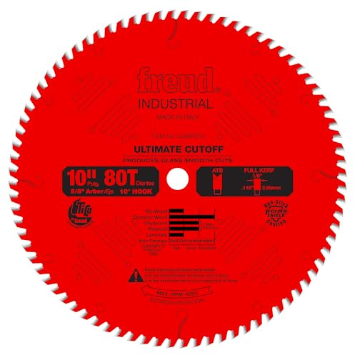 Freud 10 x 80T Ultimate Cut-Off Blade (LU85R010)