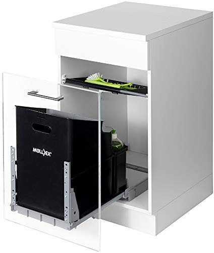 Naber Müllex Oekonom 35 2 2. Abfallsammler, anthrazit.