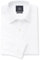 THE SAVILE ROW COMPANY LONDON Men's Classic Fit Cotton Poplin Single Cuff Formal Shirt - White - 16.5 Collar