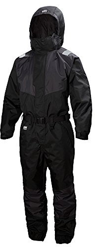 Helly Hansen Workwear Winteroverall Leknes Suit wasserdichter isolierter Arbeitsoverall 999, Große 54, schwarz, 71613