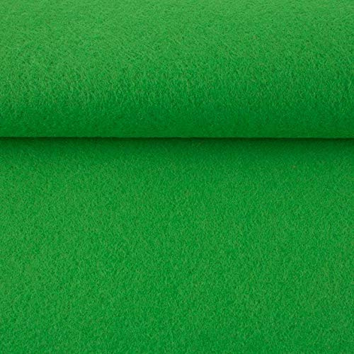 ggm® Filz 1,5mm Bastelfilz ca.90cm breit 1 lfm Grass grün