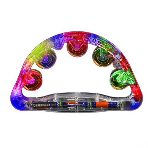 Flashing Tambourine - white