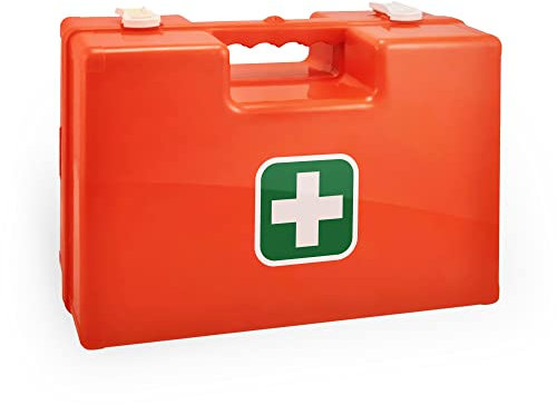 Medicalcorner24 Erste Hilfe Koffer, Verbandskasten, ABS-Kunststoff, leer, 27 x 19 x 9,5cm