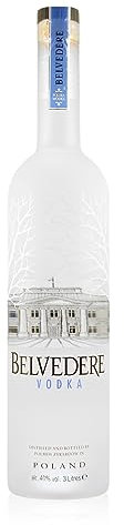 Belvedere Vodka 3,0L (40% Vol.) + Eclairage LED