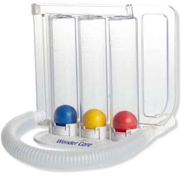 WonderCare- Lungentrainer Atemtrainer Tri-ball - waschbar