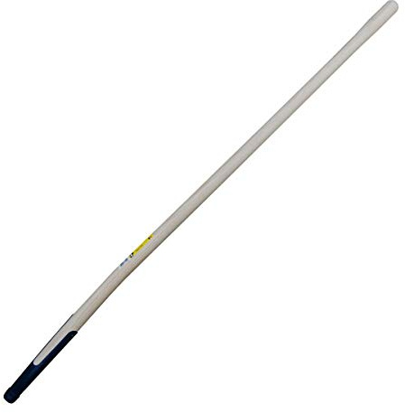 Outils perrin Manche Courbe Perce pour Fourche a Fumier a Soie avec Ferule et Capuchon, 1.35m Longueur