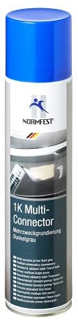 Normfest 1K-Multi Mehrzweck Grundierung Füller Rostschutz Spray dunkelgrau 400ml