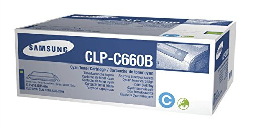 Samsung CLP-C660B - Cyan - Original - Tonerpatrone - für CLP-610ND, 660N, 660ND; CLX 6200FX, 6200ND, 6210FX, 6240FX