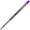 Monteverde Soft Roll Kugelschreiberminen für Waterman-Kugelschreiber, M-Spitze, Violett, 2 Stück