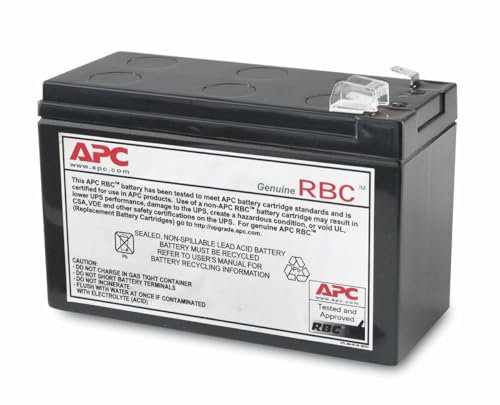APC by Schneider Electric APCRBC110 Replacement Battery for APC BR550GI