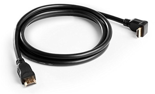 Meliconi Cavo HDMI Standard con Spina 90°, Nero