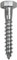 Reisser Holzschrauben verzinkt 8 x 120 mm (Packung à 50)