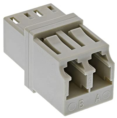 InLine 89989L LWL Kupplung, Duplex LC/LC, multimode, beige, Keramik-Hülse