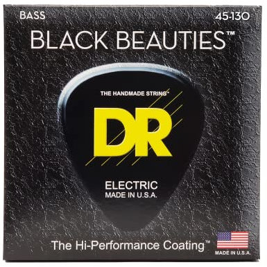 DR Black Beauties Basse 5 cordes 45-130
