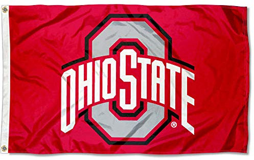 Ohio State Flagge OSU (Buckeye Flagge