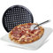 Edelmann Pietra per pizza per forno e barbecue a gas, set da 3 pezzi, rettangolare, con teglia per pizza e tagliapizza, 38 x 30 1,5 cm