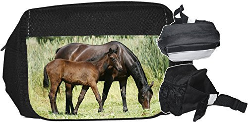+++ PFERD Pferde - GÜRTELTASCHE Bauchtasche Futterbeutel HÜFTTASCHE Tasche - PFD 01