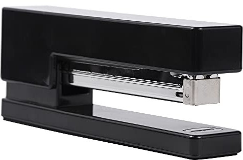 JAM PAPER Modern Desk Stapler - Black - Sold Individually
