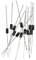 Haobase 100x 1N4007 DO-41 Gleichrichter Diode 1A 1000V