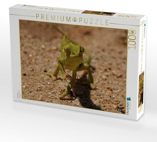 CALVENDO Puzzle Chamäleon | 1000 Teile Lege-Größe 64 x 48 cm Foto-Puzzle für glückliche Stunden