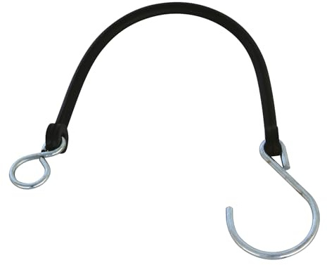 Carpoint | Locking Klephaak Verschluss 4 Stück | Einfache Installation | Langlebiges Design | Länge 25 cm | Sicherheit zuerst