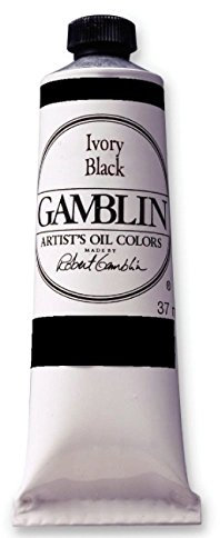 Gamblin Artist - Oelfarbe - 150 ml - Elfenbeinschwarz