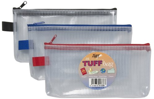 DL (22 x 12cm) Tiger Tuff Bag Heavy Duty Strong weatherproof Multi-Purpose Case
