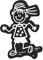 Family Car Decals Aufkleber Familie Kind Tanzend