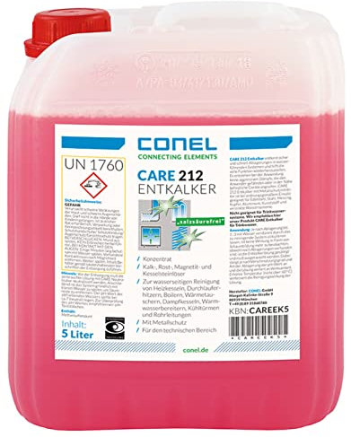 CARE 212 TW Entkalker-Konzentrat 5 Liter Kanister salzsäurefrei f.Trinkwass.