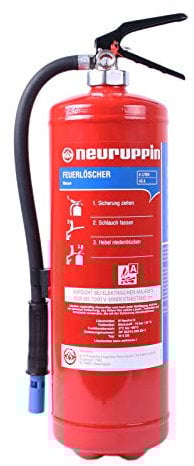 6L Wasserlöscher W6DS - Feuerlöscher 12 LE FLN Neuruppin (Instandhaltungsnachweis HausundWerkstatt24)