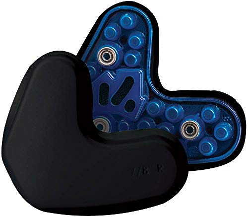 Schutt, Inter-Link, mechanisch befestigte Football Jaw Pads, Black, 1 1/8, 1 1/8
