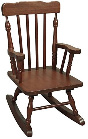Gift Mark Colonial Rocking Chair, White