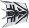 Transformers Brand 3' Tall Chrome Emblem, Almost 1/4 Thickness, Universal Fit, Car Rear, Satisfaction Guarantee
