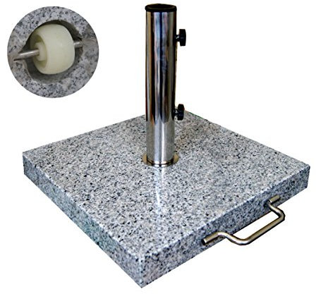 Sonnenschirmständer Schirmständer Marktschirmständer Granit 30 Kg