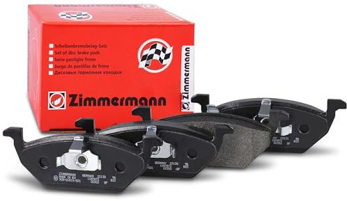 ZIMMERMANN 23130.195.1 Serie Bremsbeläge, vorne, inklusive Platte dämpfend