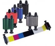 Evolis High Trust Standart Monochrome Ribbon 1 Black Resin mit klarem Overlay Farbband für PriMacy