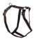 Feltmann Premium Hundegeschirr mit Alu-Max®, Soft- Nylonband,Muster braun, 60-80cm, 25mm