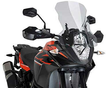 Puig 6494W Touring Windscreen improved wind protection, Transparent