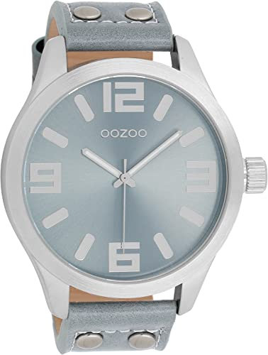 Oozoo C1010 Herrenuhr, Lederband, Band