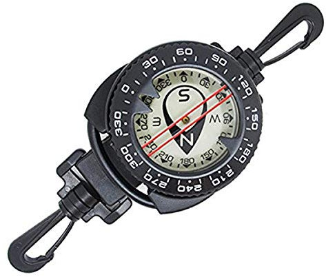 Scuba Choice Diving Dive Compass with Retractor