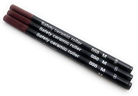 SCHMIDT 888 Tintenrollerminen, Schwarz, 3 Stück