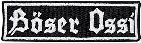Patch BÖSER Ossi, Alt Deutsch, Rankpatch, Tab, Motorcycle, Motorrad, Jacken, Aufnäher…