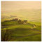 Bilderwelten Natur Fototapete 3D inkl. Kleister 240x240cm - Vliestapete Made in Germany - Toskana Fototapete Schlafzimmer - Italien Tapete Natur mediterran - Tapete Toskana Wohnzimmer Flur T_1243